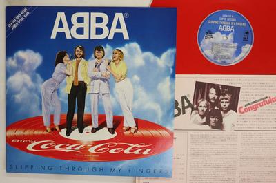 LP Plaat ABBA Slipping Through My Fingers Tweede PD1005 DISCOMATE 1981 Japan Pop Gebruikt