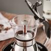 4/6 Cups Visible Moka Pot Transparent Pot Body Espresso Italian Coffee Machine  Gift