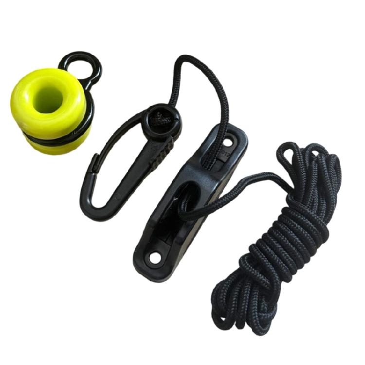 Fishing Equipment for Trolling and Deep Sea Fishing Downrigger Weight Retrievers with Snap Fairlead Cleat & 86Inch Cord