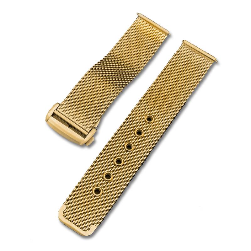 Milanese Mesh Stainless Steel Watch Band Bracelet 20mm 22mm Watchband for Omega 007 Unisex Replacement Strap Accessory