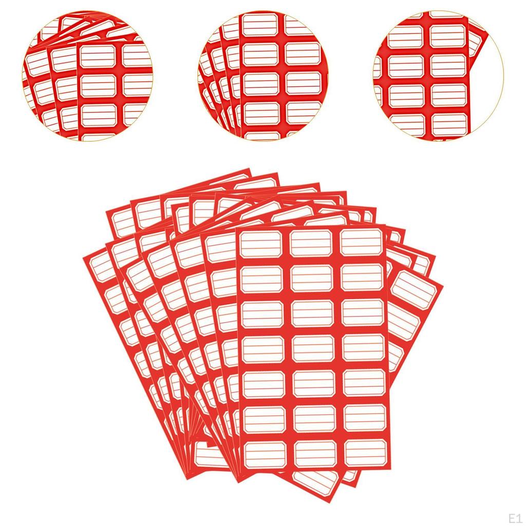 50 Labels for , Plain Supermarkets And Schools.