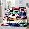 The Nightmare Before Christmas Theme Printed Blanket - Perfect for Couch, Bed, Travel & Outdoor Use | Machine Washable, Cozy & Durable.