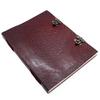 Leather Notebook Flower of Life 10x13 200 Pages
