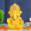 Car Dashboard Statue |Lord Ganesha Idol – Home Temple Decor | Ganesha Murti for Office Desk | Symbol of Knowledge, Intelligence, and Obstacle Removal