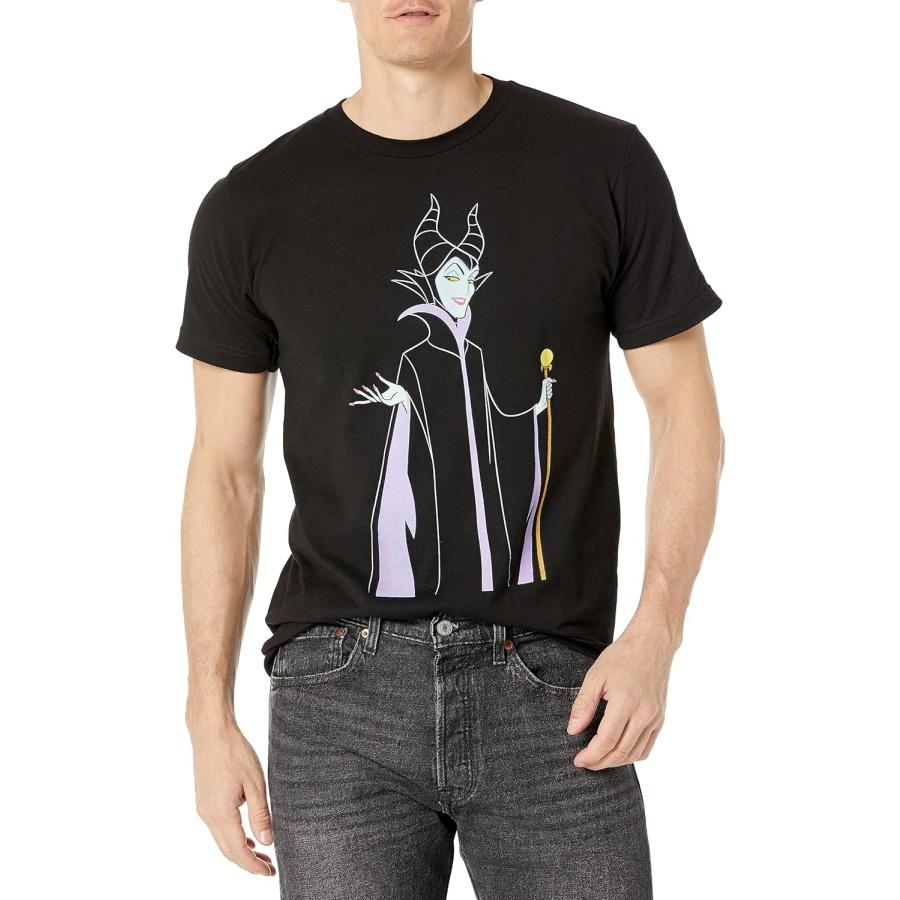 

Disney Mens Villains Oversized Mal Young Men s Short Sleeve Tee Shirt XXXXXL різнокольоровий