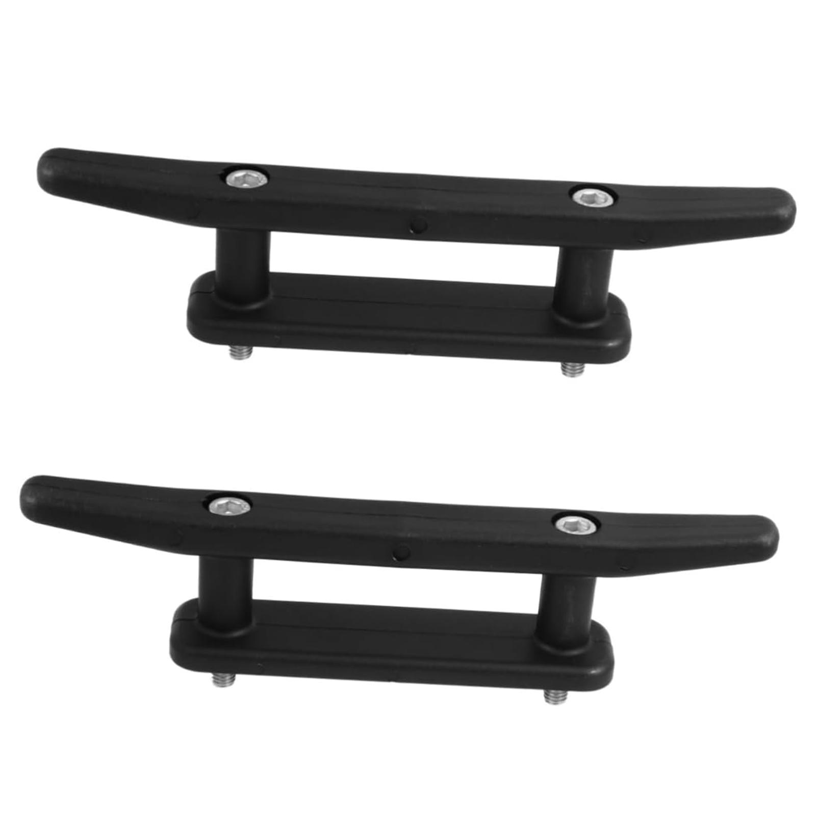 

2Pcs Nylon Boats Cleat Kayak Rope Frame Cleat Rope Rack Boats Kayak Canoes Cleat for Marine, Deck, Nautically Decor 1