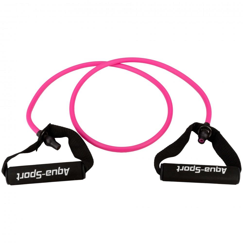 Aqua-Sport Powerstrech Expander Guma Do Ćwiczeń Oporowych 2,27Kg Light Pink As192720