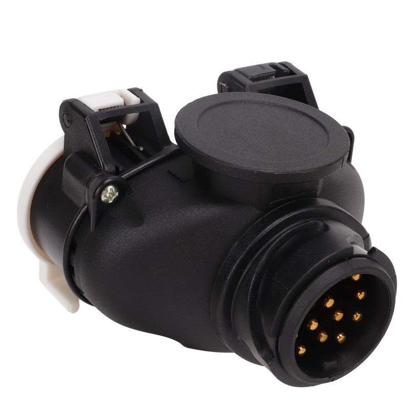 Universal 13 Pin To 7 Pin Trailer Plug Adapter Dual Dual Plug Conversion Adapte All Trailers