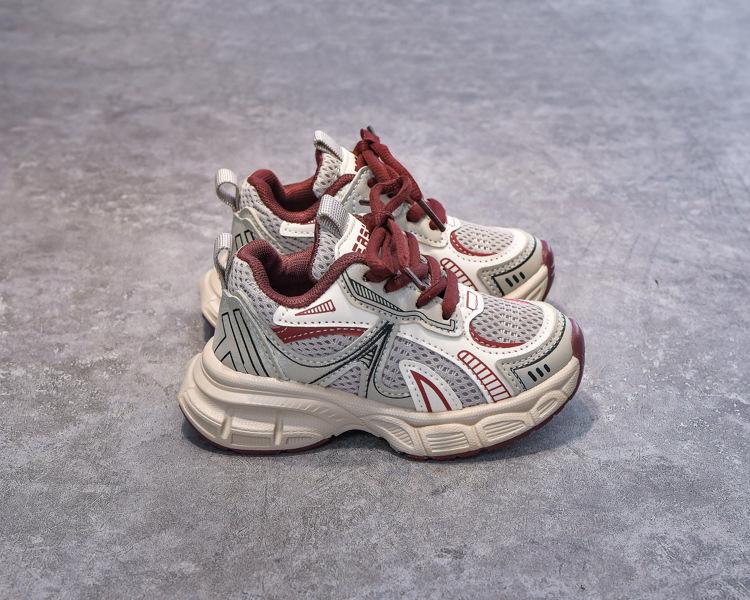 Children's Non-Slip Mesh Sports Shoes - Spring & Autumn 2025 Collection