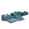 The Largest Foam Playground with a Pool Micro Corduroy Blue 100 Balls: Pearl, Silver, Light Pink Pearl, Light Blue Pearl