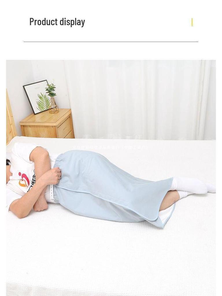 Waterproof Leakproof Incontinence Skirt for Elderly or Bedridden Care - Washable Protection for Adults and Menstrual Periods.