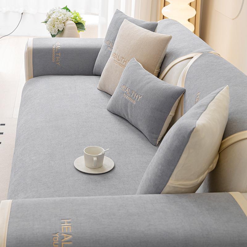 Chenille Non-Slip Sofa Cushion - Universal Four Seasons Cover for Modern Living Rooms