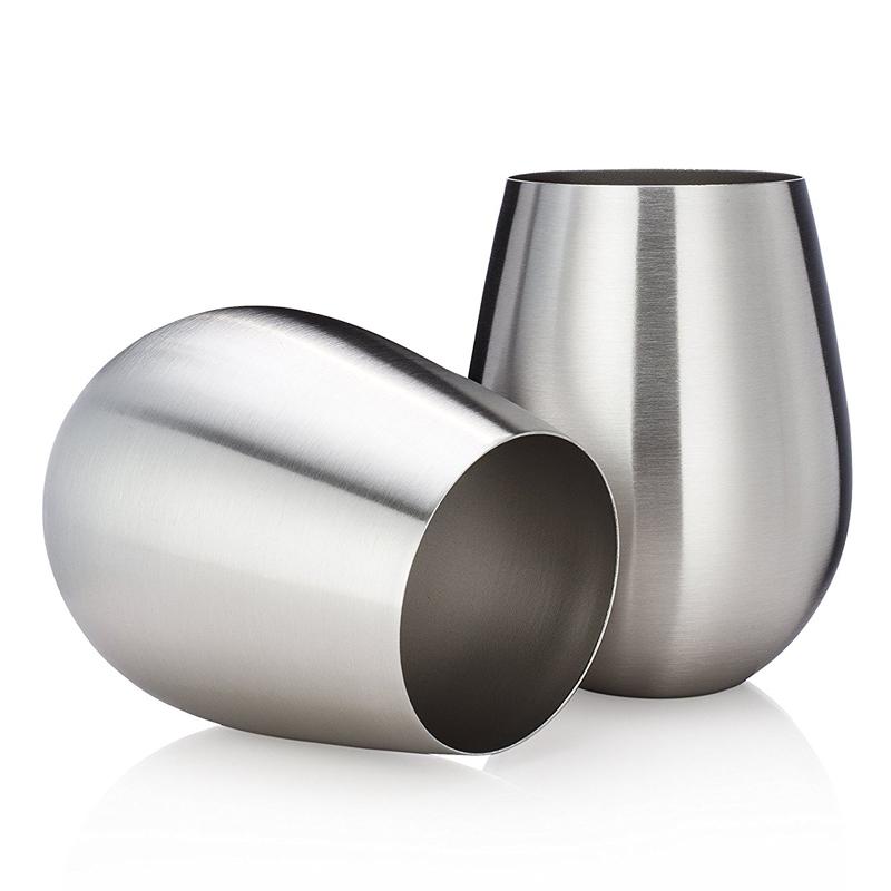 500ml Stainless Steel Cup Beer Mug Big Belly Tumbler Beer Wine Glasses Cocktail Milk Juice Water Cup Metal Mug Outdoor Drinkware