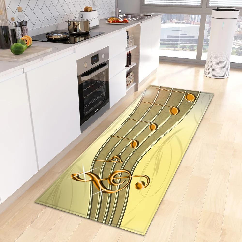 

Кухонный коврик для пианино Домашний коридор Входная коврик для двери Гостиная Детская спальня Декор пола Ковер Ванная дверь Противоскользящий коврик для ног 40x60cm 16x24 inch