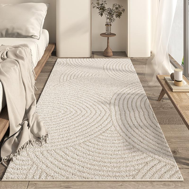 Morandi Color Bedroom Bedside Carpet Master Bedroom Bedside Floor Mat Room Premium Sense Floor Mat Long Strip Machine Washable Mat