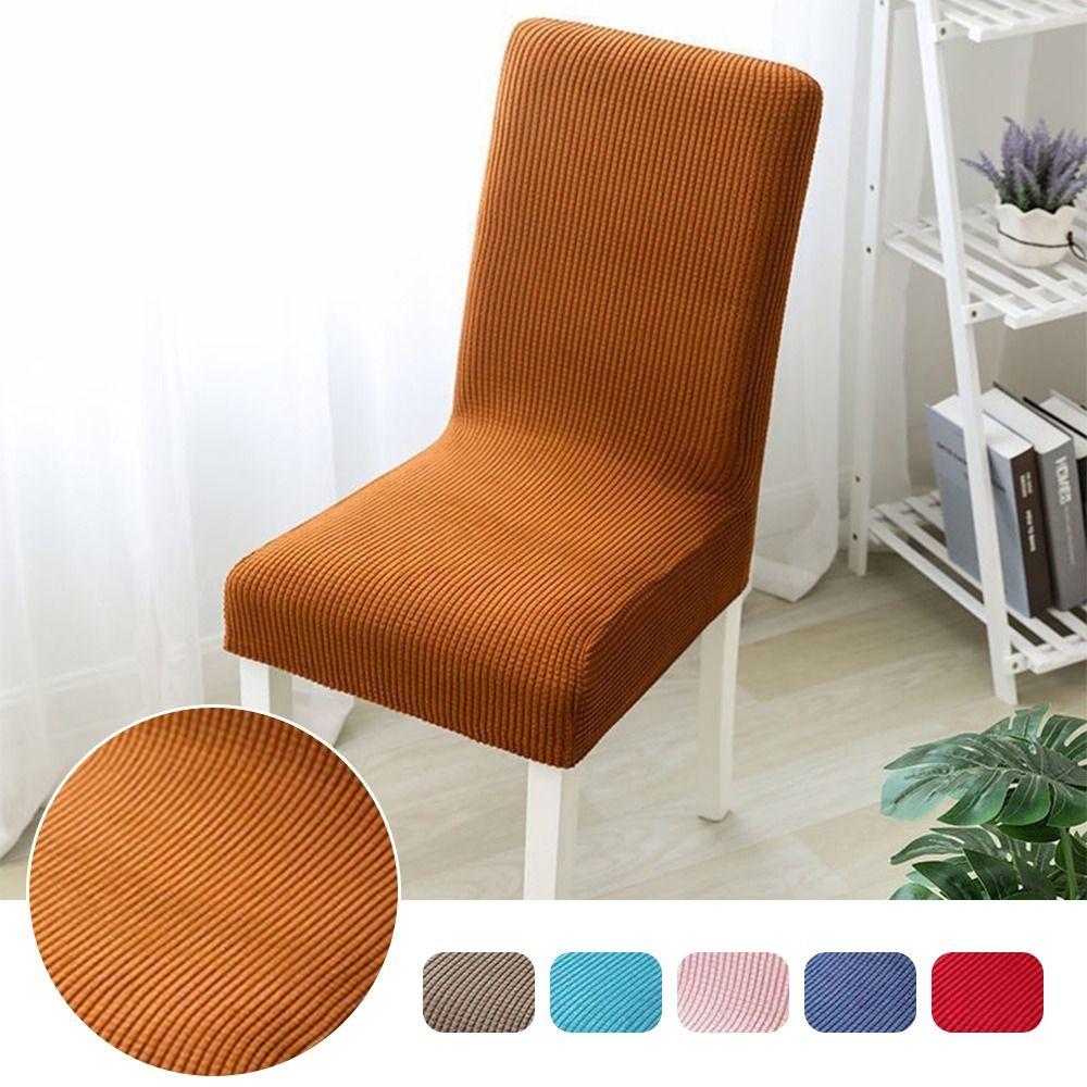 

Anti-slip Chair Cover Elastic Seat Protector NEW Seat Cover Banquet Restaurant синій