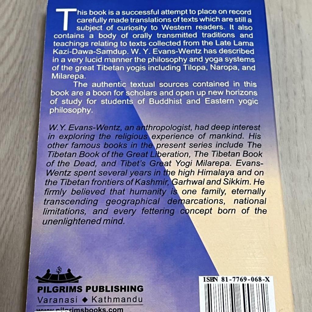 [USED] Tibetan Yoga and the Secret Doctrine W. Y. Evans-Wentz