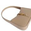 Saint Laurent Ysl Le5A7 Gold Logo Classic Hook Closure Design Smooth Cowhide Hobo Bag Women bags Dark-Beige 710318-2R20W-2721