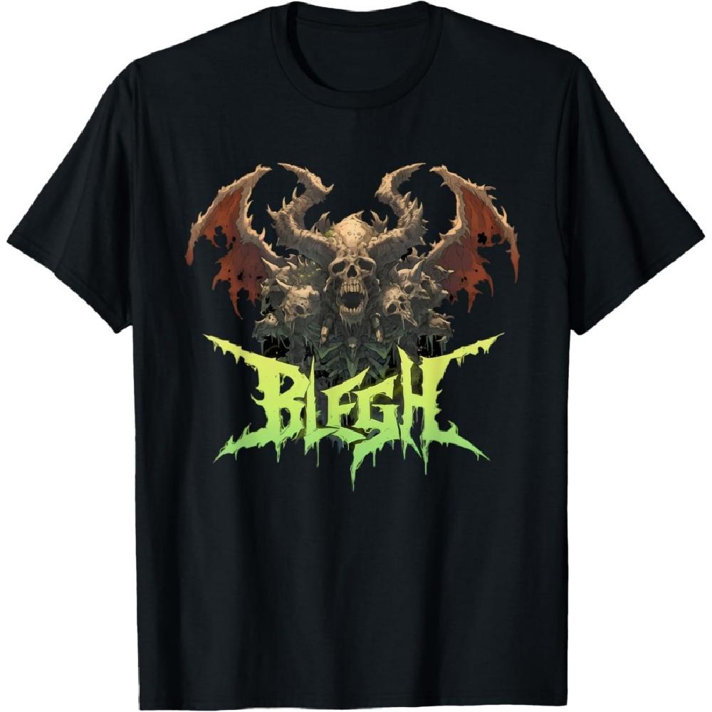 

Blegh _ Heavy Hardcore Metal Music _ Metalcore Scream T-Shirt XXXXXL чорний