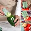Slicer Vegetable Cutter Creative Pepper Corer Cleaning Coring Gadget Fruit Tools Cooking Device 2-in-1 Kitchen Seed Remover