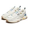 Fila Rayflide Fabric Comfortable Low-Top Lifestyle Sneakers Unisex Sneakers White Blue Yellow 1RM02120E_138