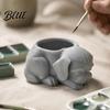 Customizable DIY Plant Pot Puppy 3D Planter Container Cute Printed Decorative Lying Dog Succulents Shaped Planter Pot for