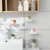 1pcs Cartoon Soap Box No Punching Wall Mounted Drain Rack Creative and Cute Dormitory Household Bathroom Soap Storage Rack