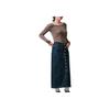 Timberland Casual Comfortable Soft Denim Maxi Skirt Women Skirts Indigo A6XXA-B71