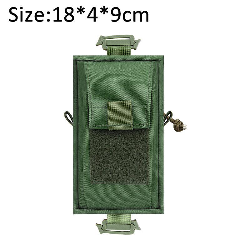 Molle Tactical Waist Bag Outdoor Emergency EDC Pouch Phone Pack Sports Climbing Running Accessories Outdoor Tool Hunting Bags