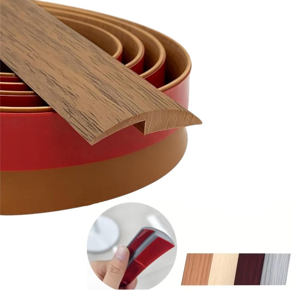 Teppichboden-Übergangsleiste, Selbstklebende Teppich zu Fliesen Übergangskantenleiste Geeignet für Türschwellen/Holzböden