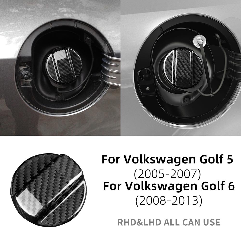 Hard Carbon Fiber Fuel Filler Door Cover for Volkswagen Golf MK5 MK6 2005 2006 2007 2008 2009 2010 2011 2012 2013 Accessories
