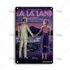 MISES LA LA LAND Classic Movie Metal Poster Cafe Home Kitchen Wall Decor Sign Decorative Plate Metal Plaque Retro Metal Tin Sign