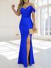 Rochie de vară nouă, sexy, cu decupaje și talie strânsă, tip wrap, pentru femei