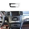 Carbon Fiber 2012-15 For Benz GL ML Car Central AC Button Control Cover Trim ABS