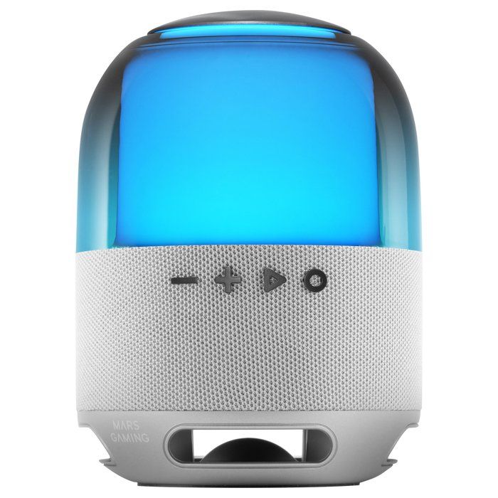 Enceinte bluetooth portable - mars gaming - ms-flow - 15w deepbass - rgb orbilight 360° - bluetooth 5.3