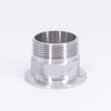 1/2" 3/4" 1" 1-1/4" 1-1/2" 2" BSPT Male 1.5" 2" 2.5" Tri Clamp Hex Nut Coupler SUS304 Stainless Sanitary Connector Homebrew