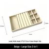 Schmuckaufbewahrungsbox & Schreibtisch-Organizer für Make-up, Ohrringe, Armbänder, Ringe