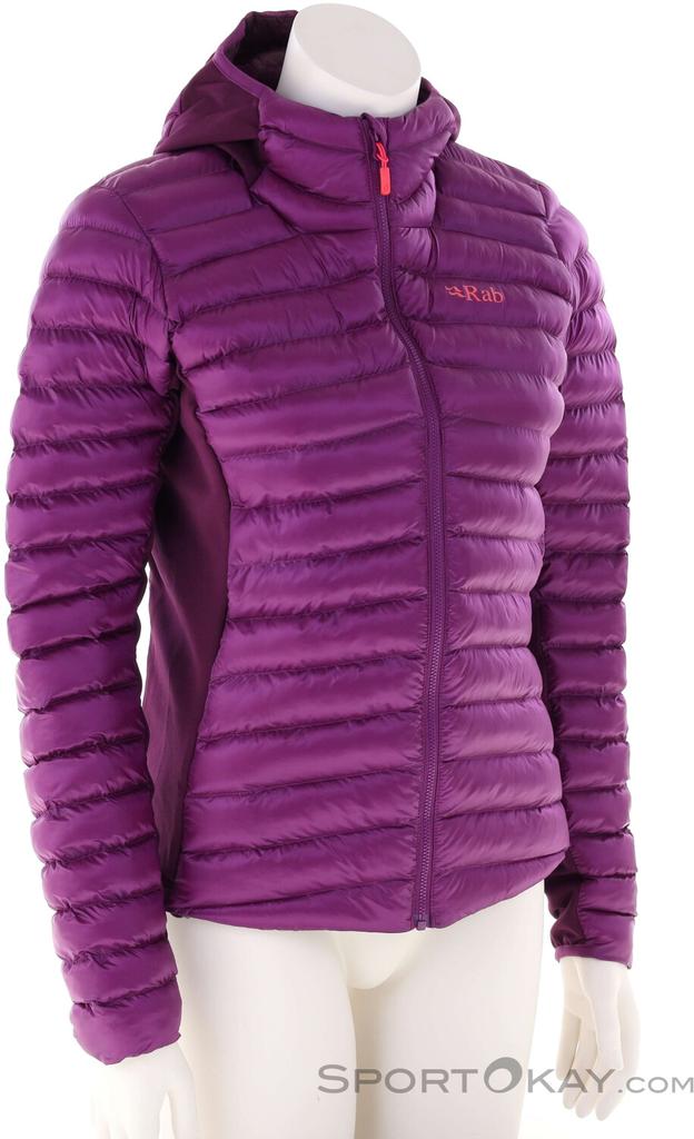 Куртка Rab cirrus flex hoody plum mulberry