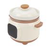 1.8L Electric Ceramic Stew Pot Full Automatic 24H Reservation 235W Multipurpose Stewing Cooker for