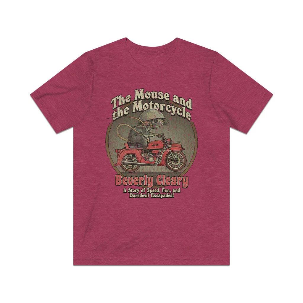 

Mouse and the Motorcycle 1965 Vintage Men s T shirt 3XL