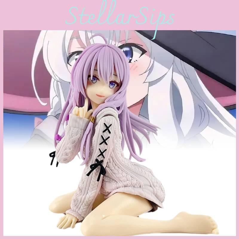 Journey The Of Elaina Elaina Figurine Anime Model Sitting Posture Gift Ornament