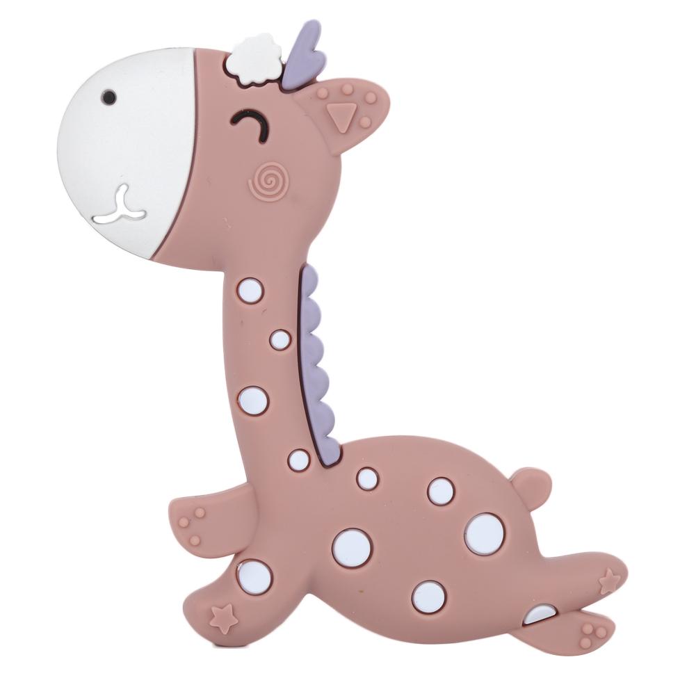 

Baby Teether Cartoon Silicon Soothing Teething Toys for Little Girls Boys Babies Shower Gifts
