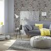 Plum Blossom Self-adhesive Wallpaper, TV Background, Non-woven Fabric Wallpaper, Bedroom Three-dimensional Wall Sticker