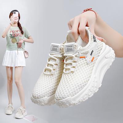 Mode 2025 Sommer Neu Koreanische Version Atmungsaktive Fly-Woven Damen Schuhe, Studenten Lauf Sportschuhe Freizeitschuhe YDY423