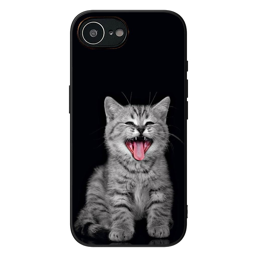 Cover for Apple iPhone 16 15 14 Plus 13 12 Mini 17 Pro Max + ProMax 16E Air 16+ 15+ Coque Phone Case Kitten Cat