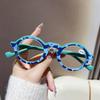 New Retro Ultra Light Small Round Frame Hip-Hop Reading Glasses European And American Fashion Personality Trend Reading Glasses