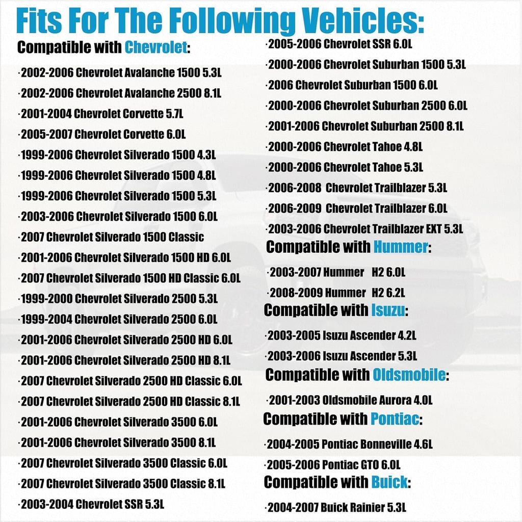 Mass Airflow Sensor Meter MAF DL-6012 AF10043 Compatible With Chevy Cadillac GMC Silverado Suburban 1500 2500 Tahoe Yukon XL 1500 Sierra Escalade ESV