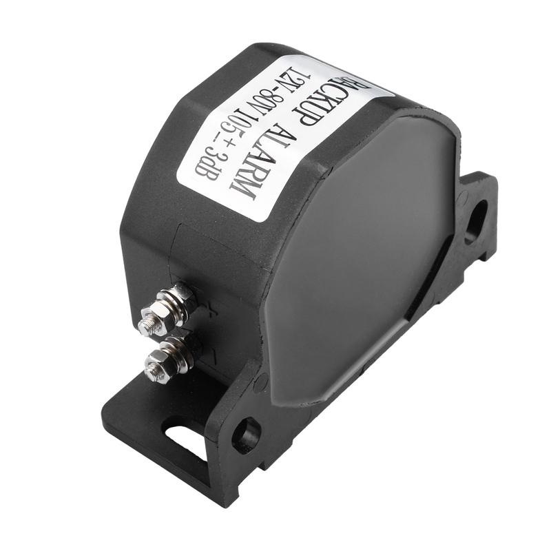 Sirena di Backup Beeper Buzzer Sonoro Allarme Avviso 105dB 12V 24V-80V Clacson per Auto Camion Veicolo Per Promemoria di Retromarcia del Veicolo