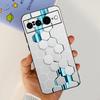 For Google Pixel 7 Pro Case Google Pixel 7 7Pro Pixel7 Fashion Cool Pattern Soft Silicone Black Color Phone Cases