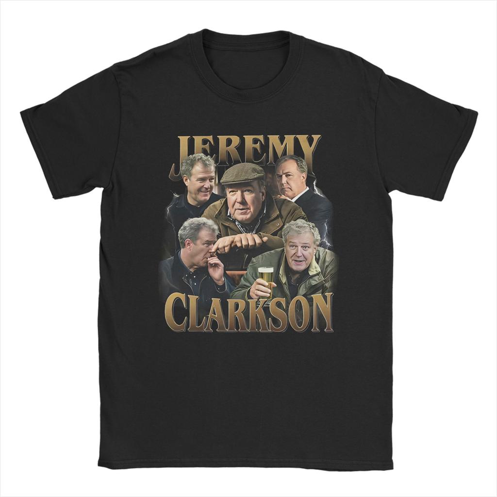 Richard Hammond Top Gear The Grand Tour Jeremy Clarkson T-Shirts für Unisex T-Shirt Rundhals T-Shirt Kurzarm Kleidung